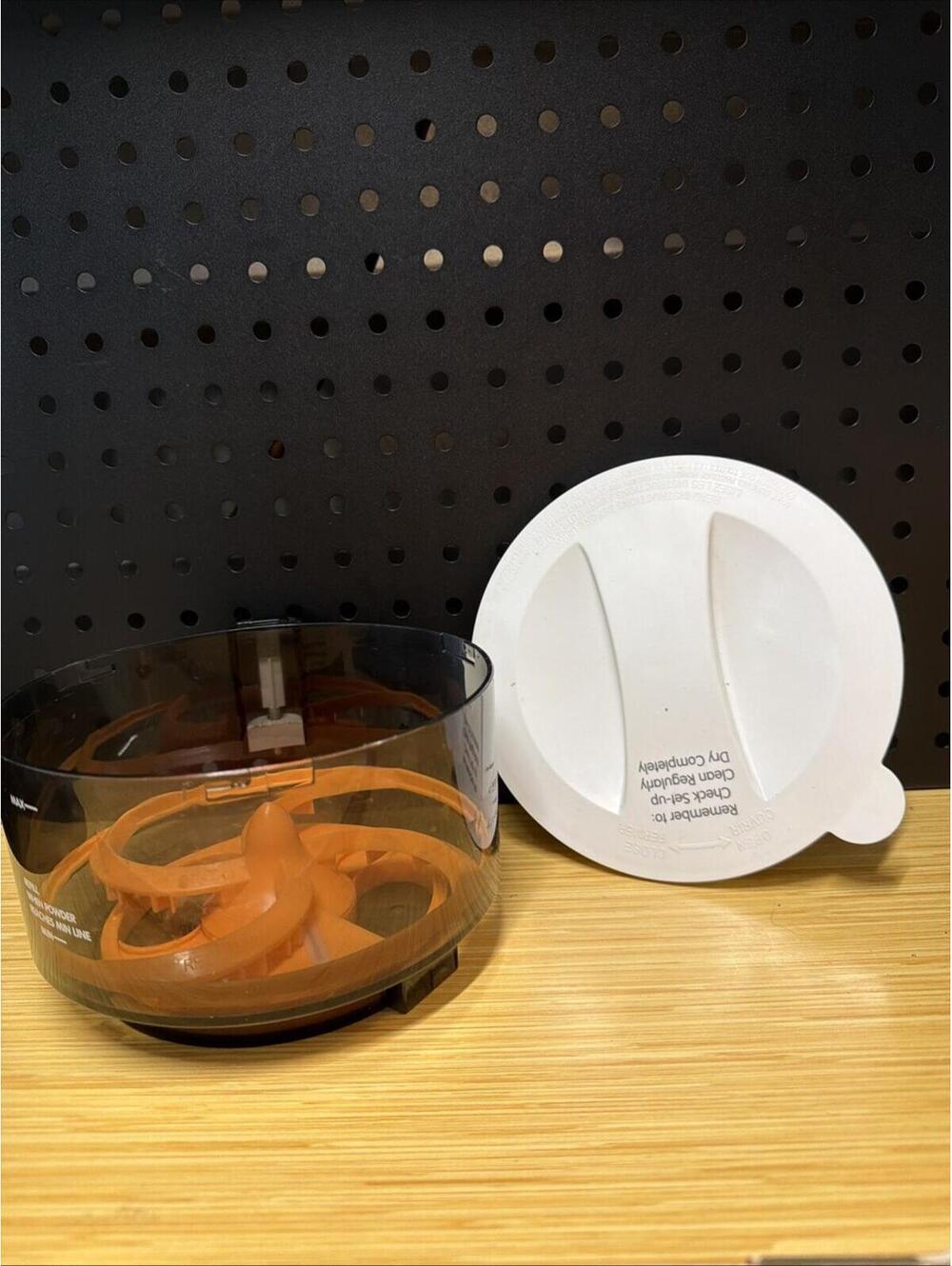 Baby Brezza Formula Pro FRP0045 Powder Container Bowl, Lid & Stirring Wheels OEM